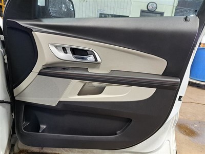 2012 Equinox Rh Pass Side Front Door Interior Trim Panel Black/Gray Afk