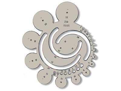 Koh-I-Noor Radius Kreis Kurven Technische Zeichnung Craft Schablone