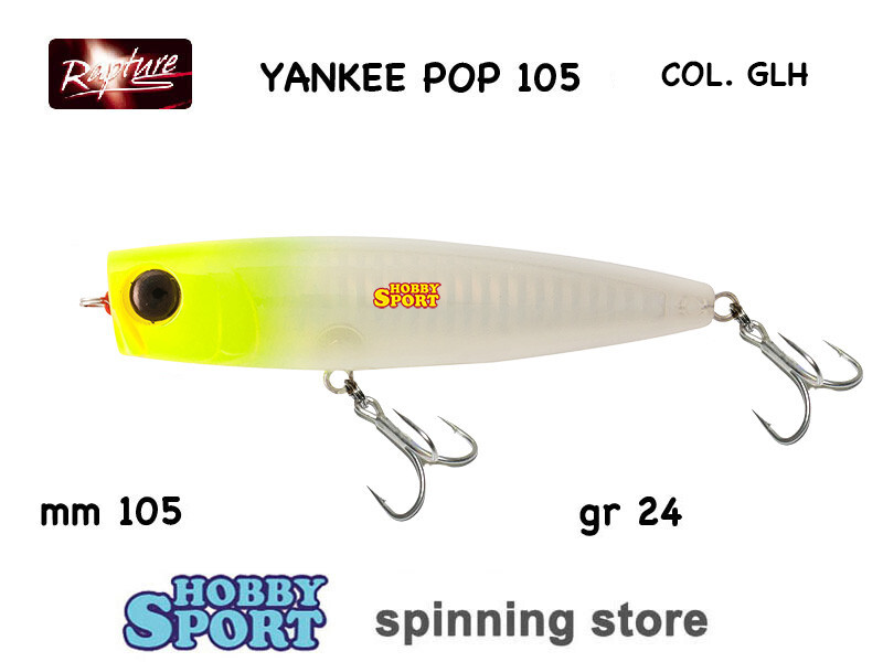 YANKEE POP 105 COLORE GLH POPPER 24 GR ARTIFICIALE SALTWATER SPINNING MARE