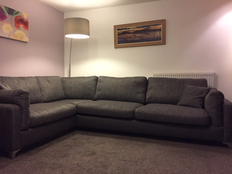 Sofology/Sofaworks Scrumptious Corner sofa grey in Angus Gumtree