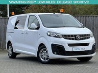 2020 Vauxhall Vivaro 3100 2.0d 120PS Sportive H1 D/Cab PANEL VAN DIESEL Manual