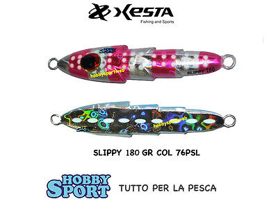 XESTA METAL JIG SLOW EMOTION SLIPPY 180 gr col.76 ZPSL PINK SILVER