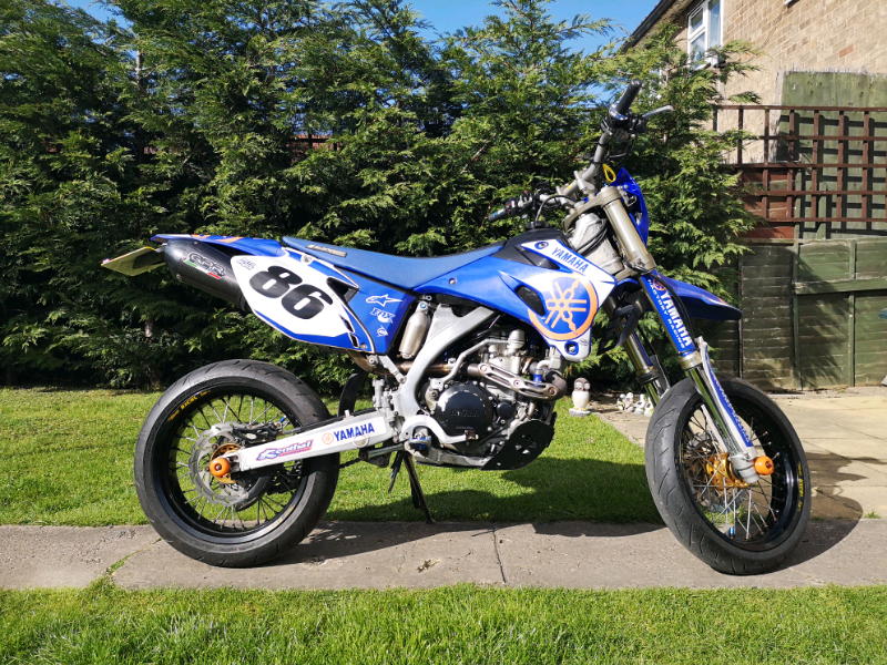 2008 yamaha wr 450 supermoto not (rm, cr, kx, yz, sx, exc ...