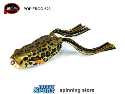 POP FROG  MOLIX  523 NOTHERN SNAKEHEAD RATTLIN´ 18 GR 6,5 CM SPINNING BLACK BASS