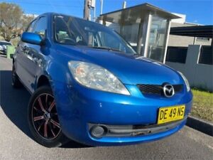 2007 Mazda 2 DY MY05 Upgrade Neo Blue 5 Speed Manual Hatchback Chester Hill Bankstown Area Preview