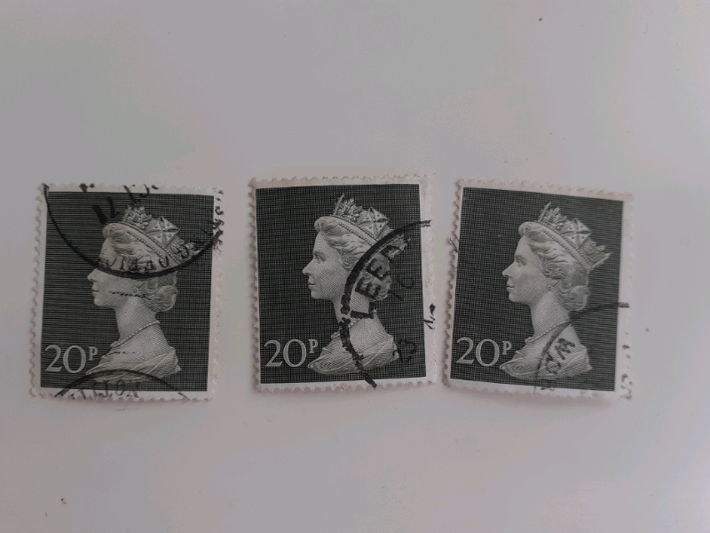 3× large 20p stamps in Southampton, Hampshire Gumtree