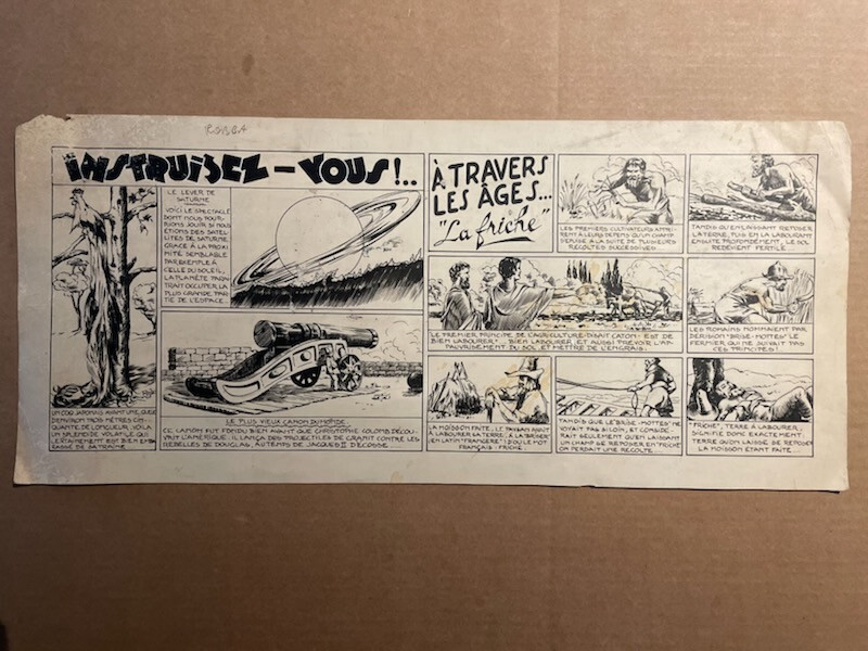 Robba (Robert Bagage) - Planche Originale SignéE