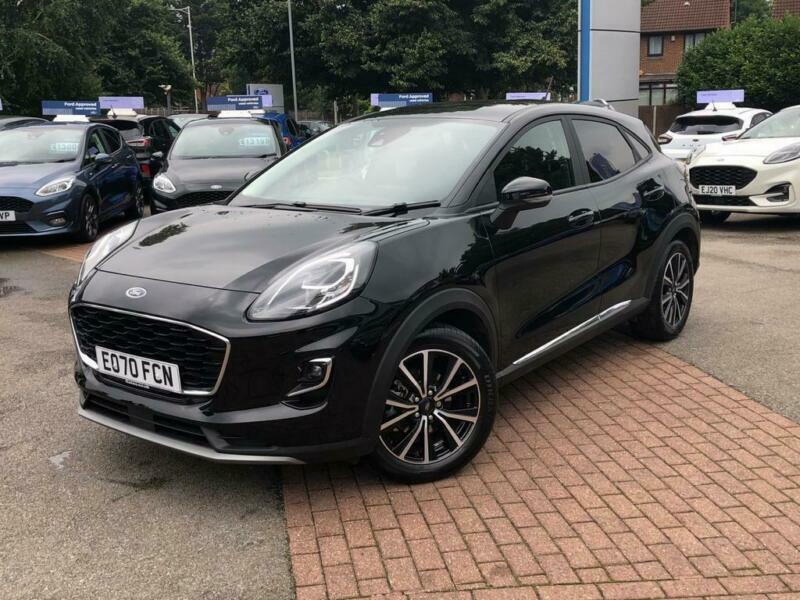 ford puma in black