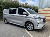 Ford Transit Custom Limited Crew Van 136PS  LWB L2 Combi Van Diesel Manual