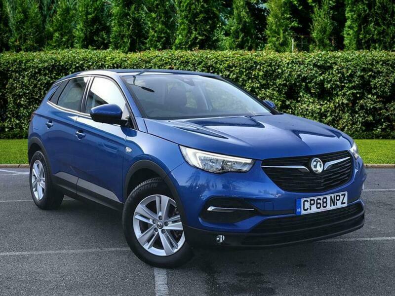 2019 Vauxhall Grandland X X SE 1.2 Turbo S/S Petrol blue Automatic in