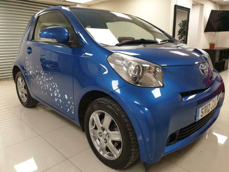 Toyota iQ 1.0 VVTi 2 Blue Low Mileage WARRANTY 12 MONTHS MOT in