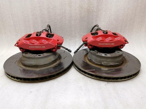 PORSCHE Panamera TURBO 2015 970 Brake kit rear BREMBO 298615150J Bremsanlage GTS