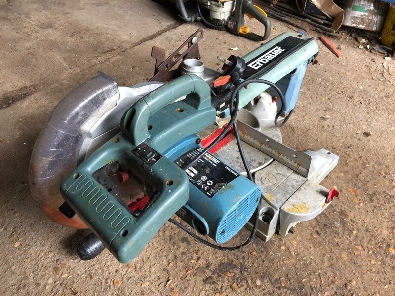 Erbauer Sliding Mitre Saw / Chop Saw in ClactononSea, Essex Gumtree