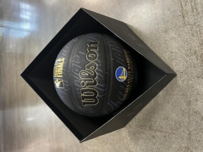 Wilson Golden State Basketball ball Black 2021-2022 NBA Finals Championship 29.5