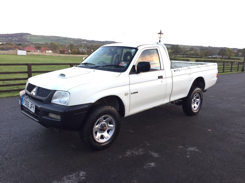 Mitsubishi l200 single cab 4x4 pick up, 2006 (06)reg ...