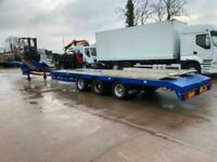 2009 EXTENDABLE LOW LOADER MACHINERY CARRIER 2009 LOW LOADER DENNSONS TRAILER E