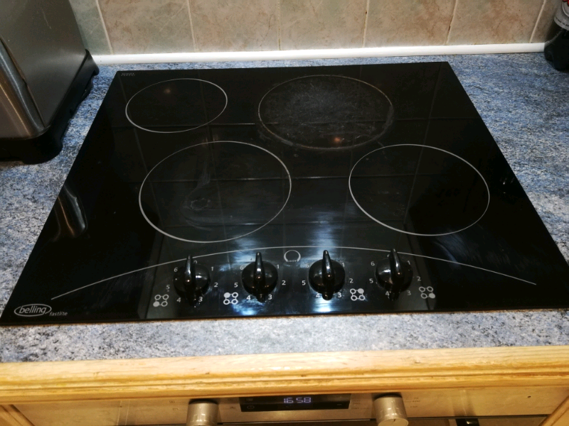 Belling Fastlite 4 ring electric ceramic hob. in Mansfield