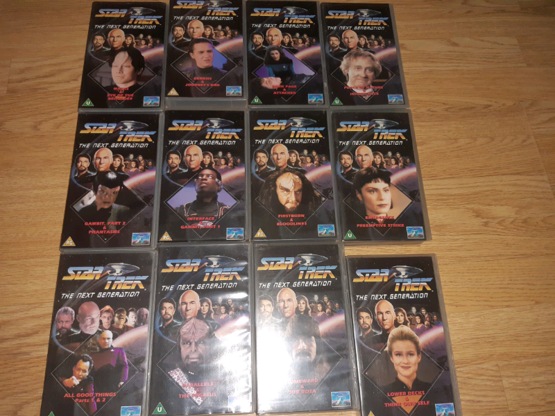 Star trek next generation vhs tapes in Catford, London Gumtree