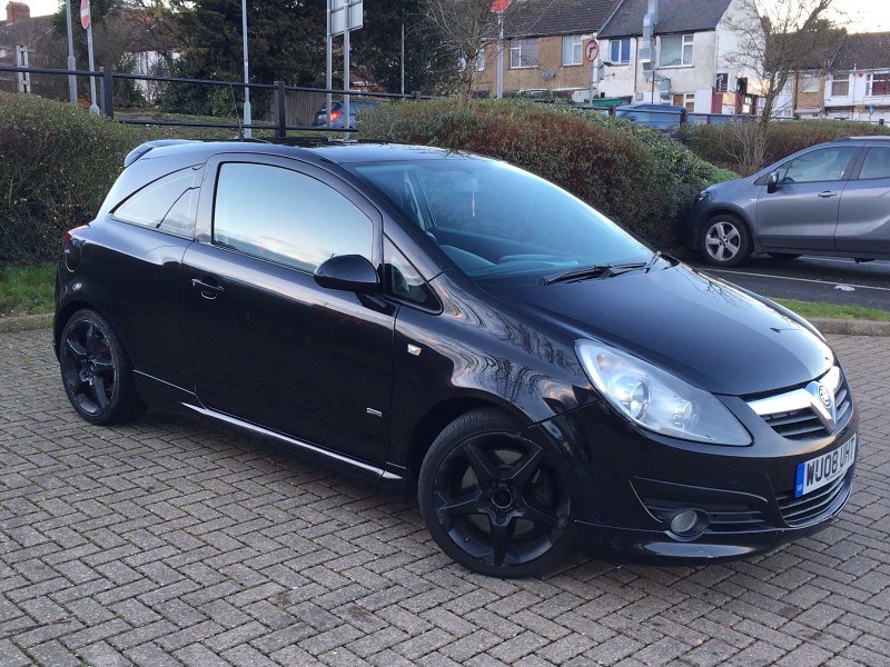 Opel corsa black