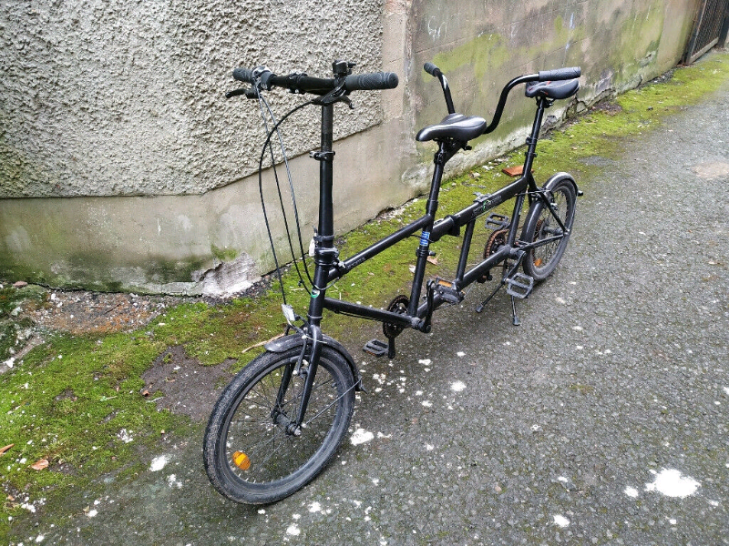 Folding tandem bike in Byres Road, Glasgow Gumtree