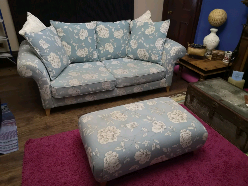 Unique sofa & large stool in Dundee Gumtree