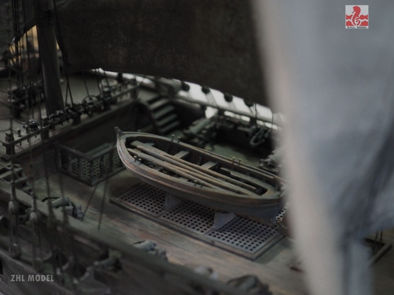 Zhl All Sealed Version Of The Black Pearl Ship Woo In Toys