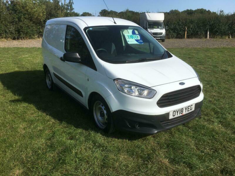 2018 Ford Transit Courier Van only 13,275 Miles From New White Very