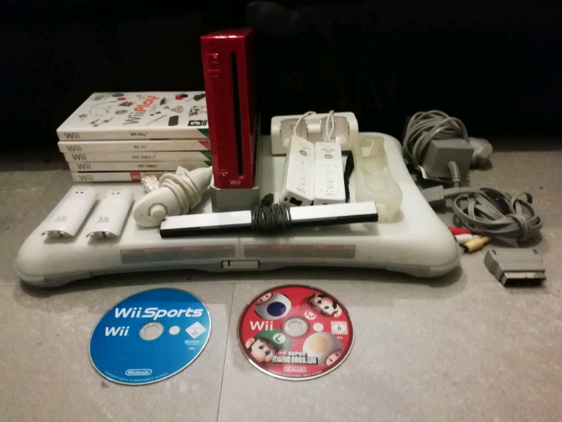 Red Wii Console in Newport Gumtree