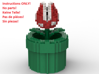 Lego super mario piranha online plant instructions