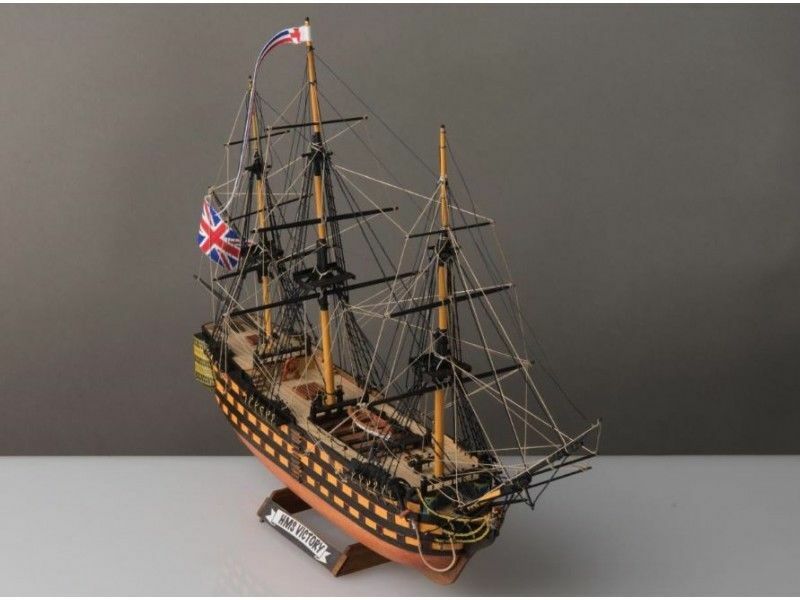 COREL SM101 BARCA Modello imbarcazione Nave ammiraglia HMS VICTORY scala 1:310