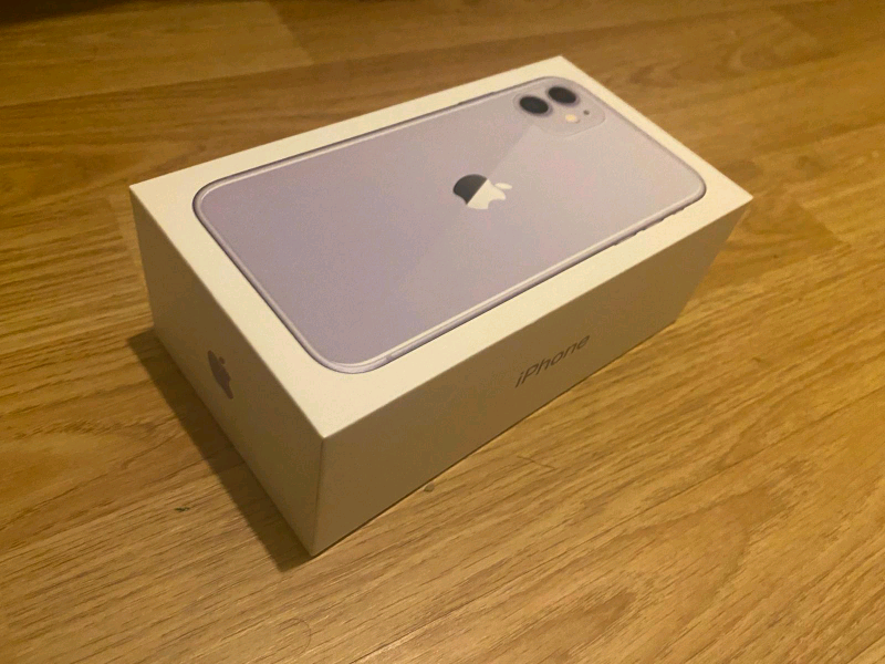 Iphone 11 Purple 128gb Unused Out Of Box In Harrow