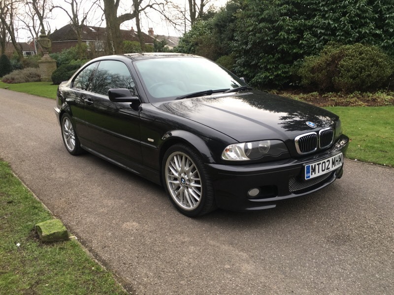 2002 02 PLATE BMW 325i CI M SPORT IN BLACK  in Stockport, Manchester  Gumtree