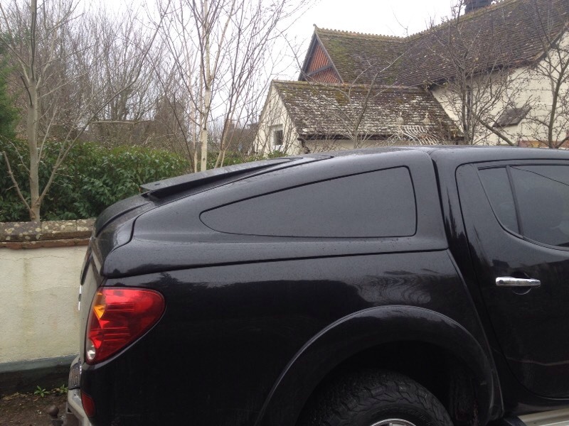 Oricari SPORTS BACK Hardtop Canopy for Mitsubishi l200 standard bed