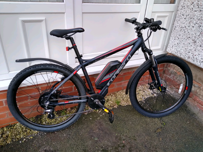 Carrera Vengeance electric bike 2019 model. 18" medium size frame. in