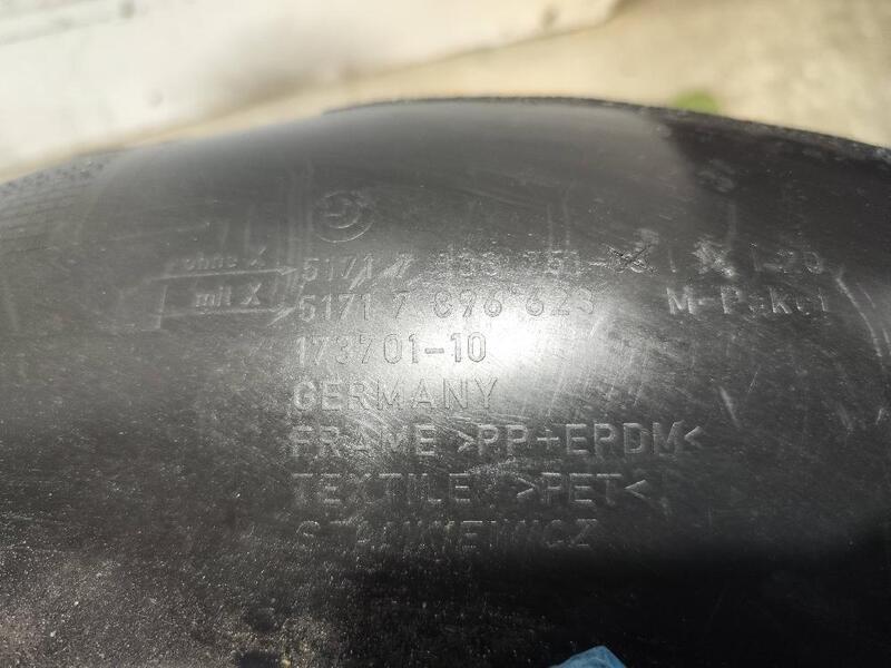 51717033751 Passage De Roue Pour Bmw Serie 5 Berlina (E60) 523i 2005 347832