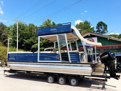 2018 AVALON 2785 CATALINA PLATINUM ENT FUNSHIP PONTOON TRITOON W/ SUZUKI 300HP!