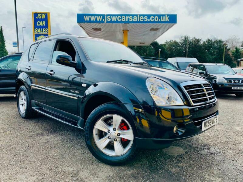 2009 Ssangyong Rexton 2.7TD SPR AUTO 4X4 Low Miles 77K. F/S/History