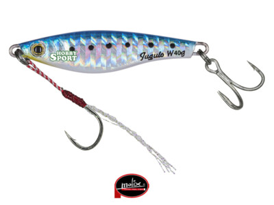 MOLIX JUGULO WIDE 40 GR COL. SW01 BLUE SARDA CON ASSIST HOOK  SPINNING MARE