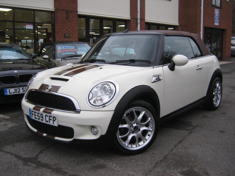 2009 59 Reg Mini Cooper S Chilli Convertble Rare Hot Chocolate Roof Interior In Worcester Worcestershire Gumtree