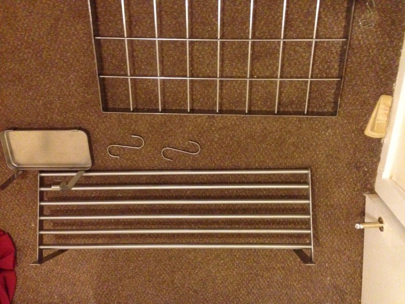 Ikea Grundtal Kitchen Shelves And Ceiling Rack In Dunoon Argyll