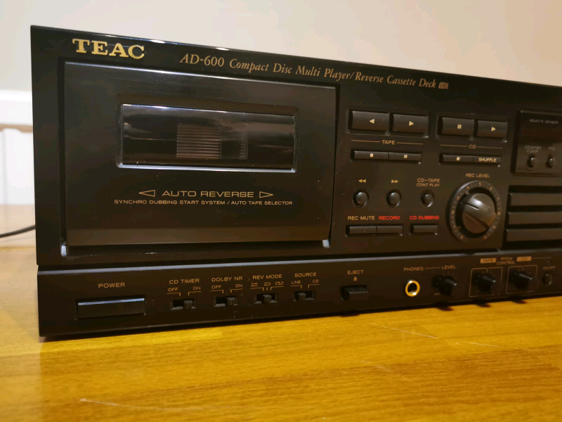 TEAC AD600 CD multi player and reverse cassette deck in Bromley