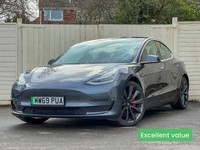 2019 Tesla Model 3 (Dual Motor) Performance Saloon 4dr Electric Auto 4WDE (Perfo