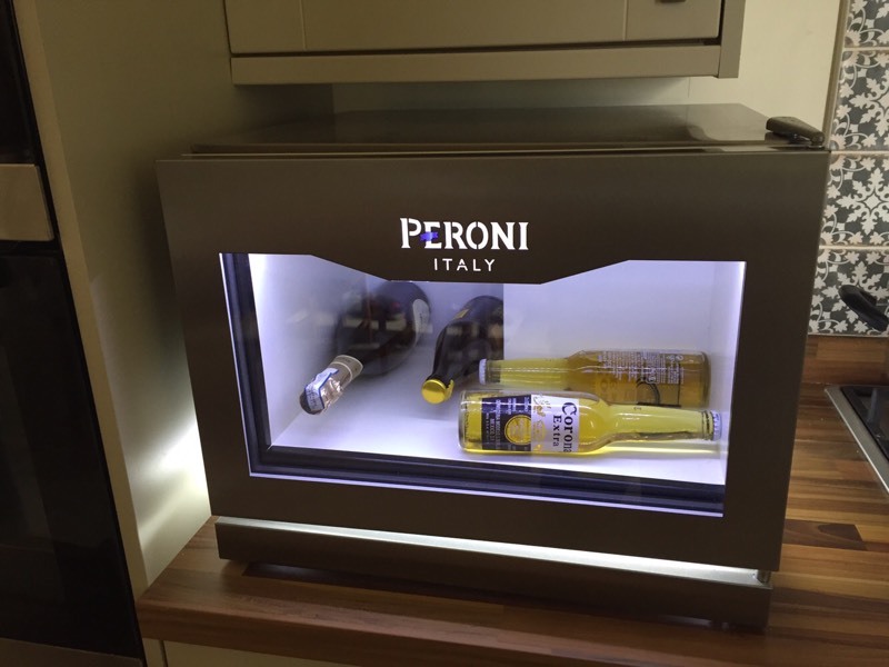 Peroni glass chilling fridge in Southside, Glasgow Gumtree