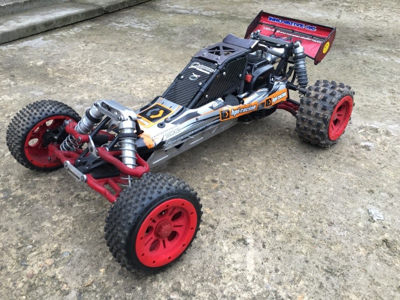 Hpi baja 5b petrol rc car nitro losi in Harrow, London Gumtree