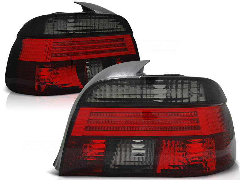 Rückleuchten Set für BMW E39 Limousine BJ 09.95-08.00 Klarglas / Rot / Rauch