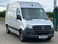 MERCEDES SPRINTER MWB WITH AIRCON IN SILVER. 13,495 +VAT