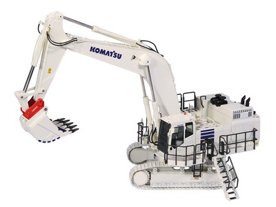 NZG 9992-01 Komatsu PC1250 Tracked Excavator w/Lehnhoff Coupler & Ripper 1/50 MB