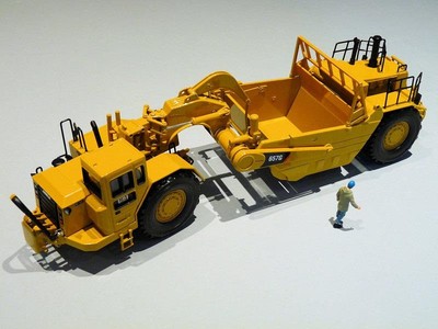 1:50 Norscot Caterpillar 657G Wheel Tractor Scraper cat 55175