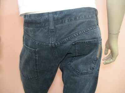 Pre-owned Dolce & Gabbana D&g Dolce&gabbana Jeans Man Blacks G46kldg8d94 S9001 Sz.46 Make Offer