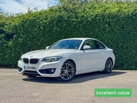 2019 BMW 2 Series 218i Sport 2dr [Nav] Step Auto COUPE PETROL Automatic